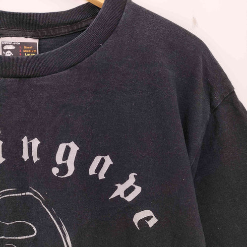 アベイシングエイプ A BATHING APE 00s コットン ロゴプリントクルーネックTシャツ y2k メンズ JPN:L